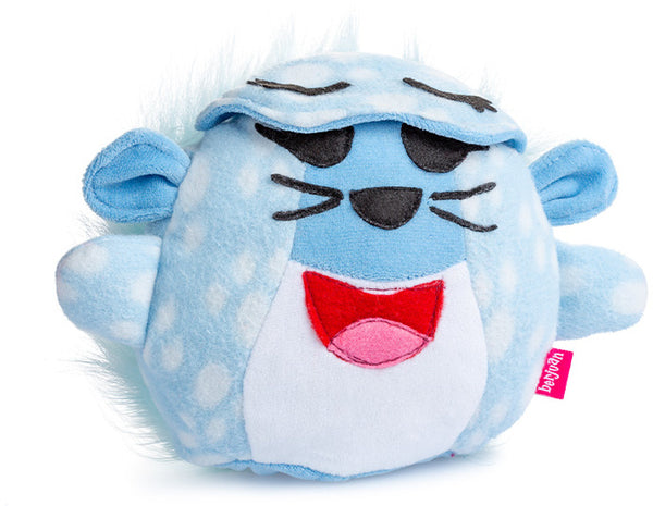knuffelpop junior pluche 24 cm lichtblauw