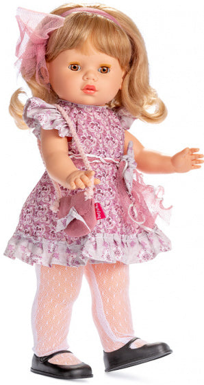 pop Colette meisjes 45 cm vinyl/textiel roze