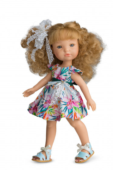 poppenjurk Fashion Girl meisjes 35 cm textiel