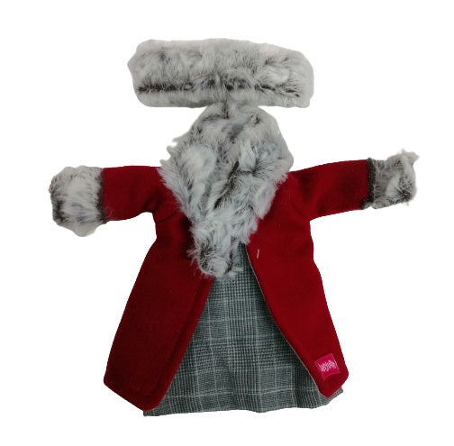 poppenkleding Fashion Girl meisjes 35 cm textiel rood