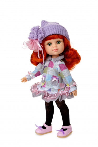 poppenkleding My Girl meisjes 35 cm textiel paars