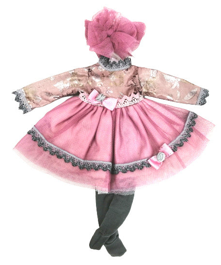 poppenkleding My Girl meisjes 35 cm textiel roze