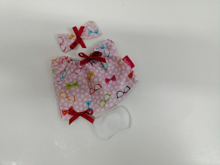 tienerpop kleertjes Luci junior vinyl roze