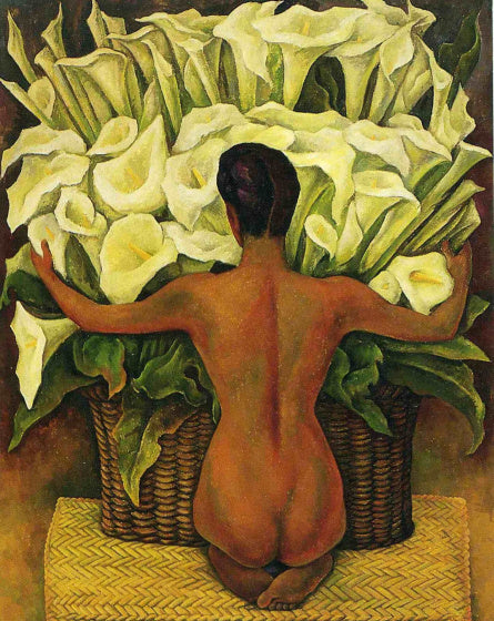 hobbypakket Calla lelies 40 x 50 cm canvas 10-dlg