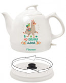 Bestron DTP800DL Lama Design Keramische Waterkoker 0.8L 1800 Watt Wit