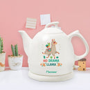 Bestron DTP800DL Lama Design Keramische Waterkoker 0.8L 1800 Watt Wit