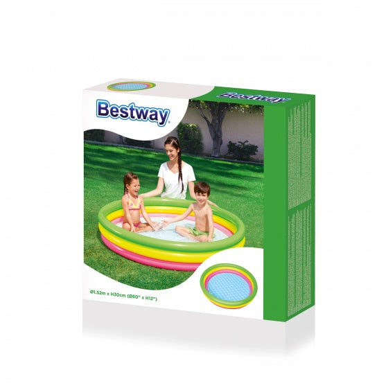 Bestway 3-Rings Zwembad Summer, 152cm