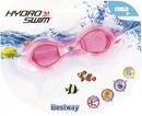 zwembril High Style polycarbonaat junior 15 cm roze