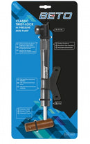 Mini pomp Beto allu met opklapbaar houten greep