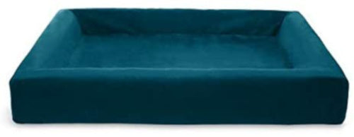 Bia Bed Royal Fluweel Overtrek Hondenmand Petrol BIA-100 120X100X15 CM