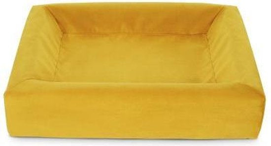 Bia Bed Royal Fluweel Overtrek Hondenmand Oker BIA-50 60X50X12 CM