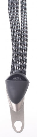 Triobinder Bibia City met universele RVS beugel - zwart/grijs