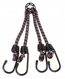 spinbinder 4-armig 9 mm 50 cm zwart/rood