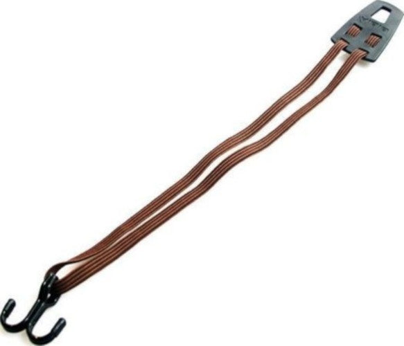 transportbinder Retro 12 mm 50 cm met haken bruin