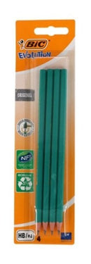grafietpotloden Evolution HB groen 4 stuks
