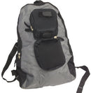 zadeltas/rugzak 1,4 liter zwart/grijs