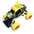 crossauto jongens 11,5 cm staal geel