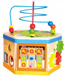 activiteitenkubus 7-in-1 junior 29 x 26 x 32 cm hout