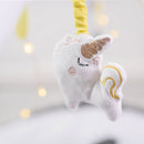 babygym De Unicorn 88 x 84 cm katoen wit