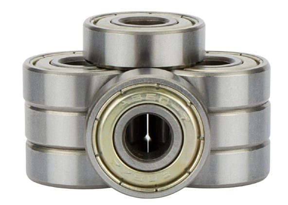 kogellagers Abec-7 22 x 8 x 7 mm staal chroom 8-delig