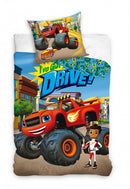 dekbedovertrek junior 140 x 200 cm katoen 2-delig