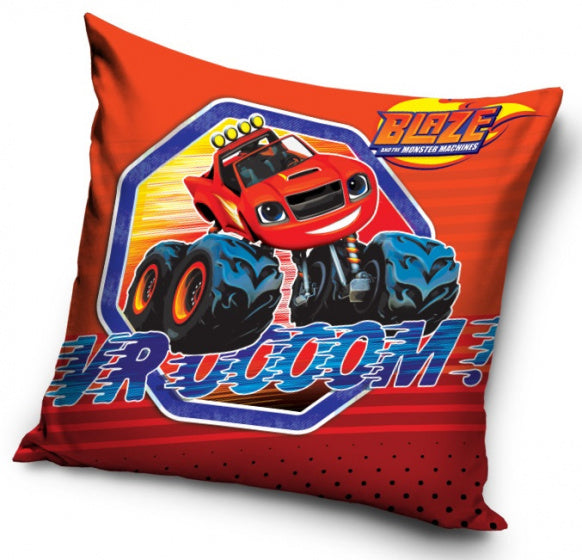 kussen vroom jongens 40 cm polyester rood