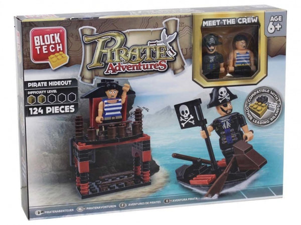 bouwpakket Pirate Adventures 124-delig