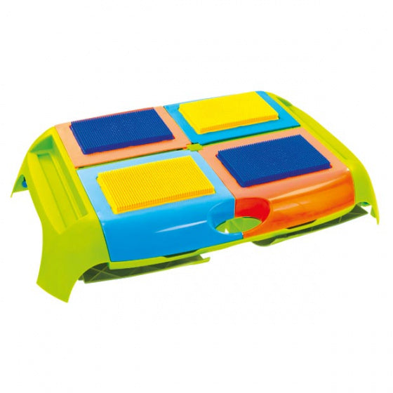 blokkentafel junior 66 x 39 x 31 cm groen 38-delig