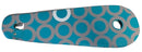kettingkast lakdoek 28 inch 68,5 x 22 cm turquoise
