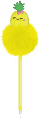 balpen Happy Zoo Cutie Fruits ananas geel