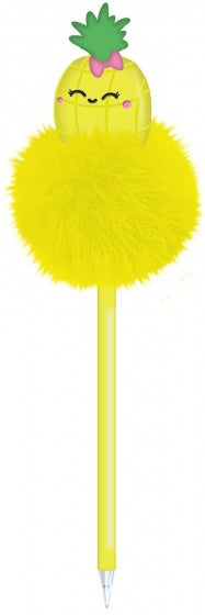 balpen Happy Zoo Cutie Fruits ananas geel