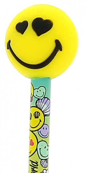 balpen Smiley 16 cm geel