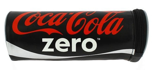 etui Coca-Cola Zero zwart 20 cm