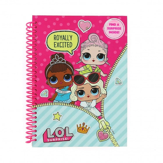 L.O.L. Surprise A5 notitieboek roze