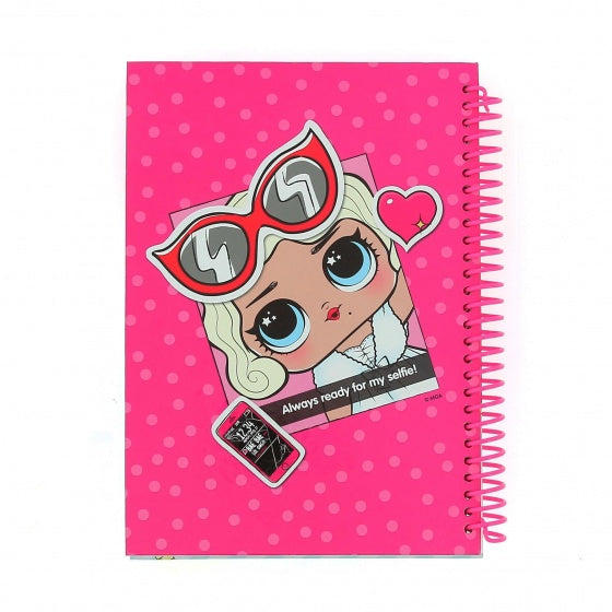 L.O.L. Surprise A5 notitieboek roze