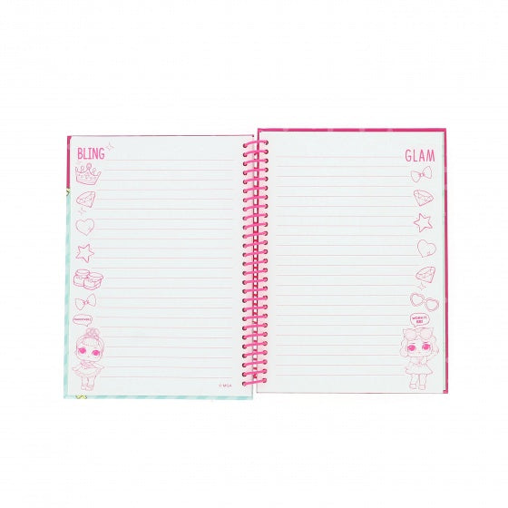 L.O.L. Surprise A5 notitieboek roze