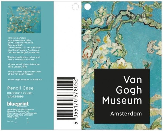 etui Vincent van Gogh 8 x 21 cm katoen