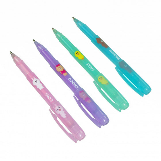 gelpennen Line Friends 4-delig