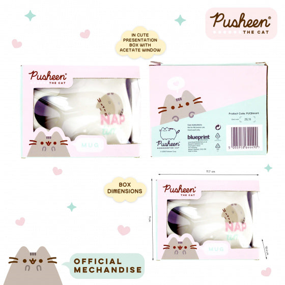 mok Pusheen meisjes aardewerk wit