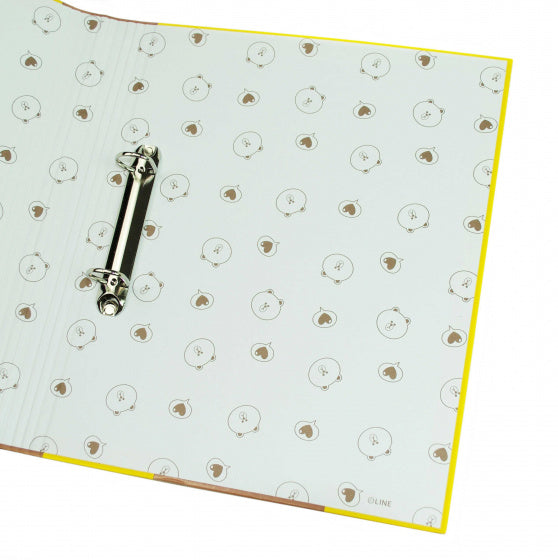 multomap Linefriends A4 karton geel