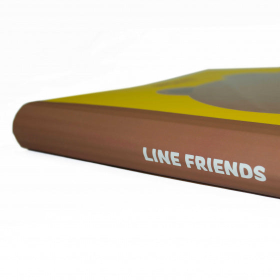 multomap Linefriends A4 karton geel