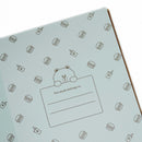 Notitieboek Linefriends A5 pluche bruin