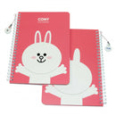 notitieboek Linefriends A5 karton roze