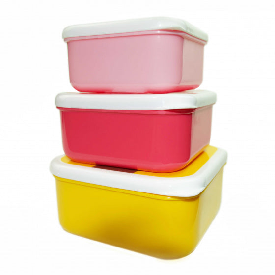 snackbox-set Line Friends 3-delig