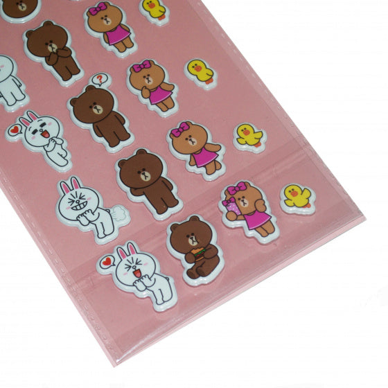 stickervel Linefriend Puffy 22 cm