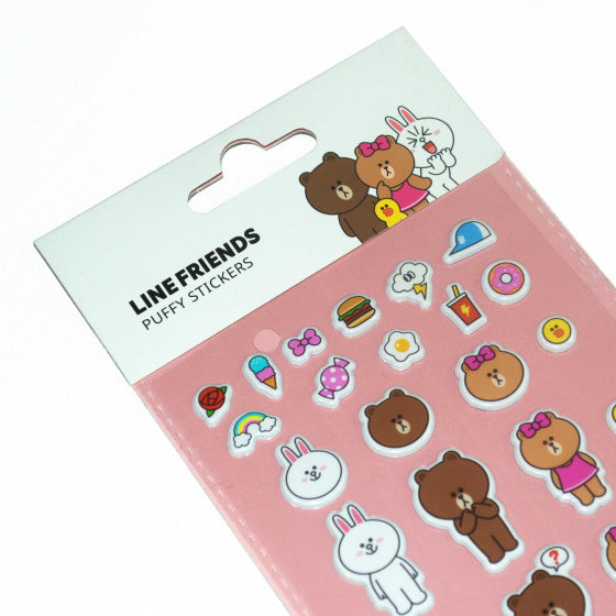 stickervel Linefriend Puffy 22 cm