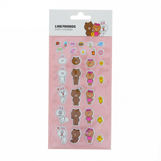 stickervel Linefriend Puffy 22 cm