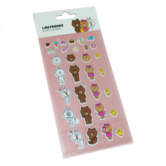 stickervel Linefriend Puffy 22 cm