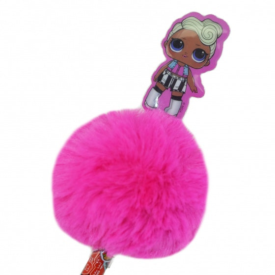 pen met pompom L.O.L. Surprise roze
