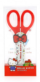 schaar Hello Kitty rood/wit 14 cm